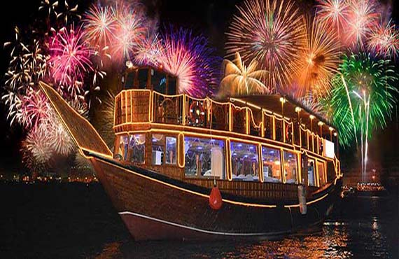 New Year party Creek